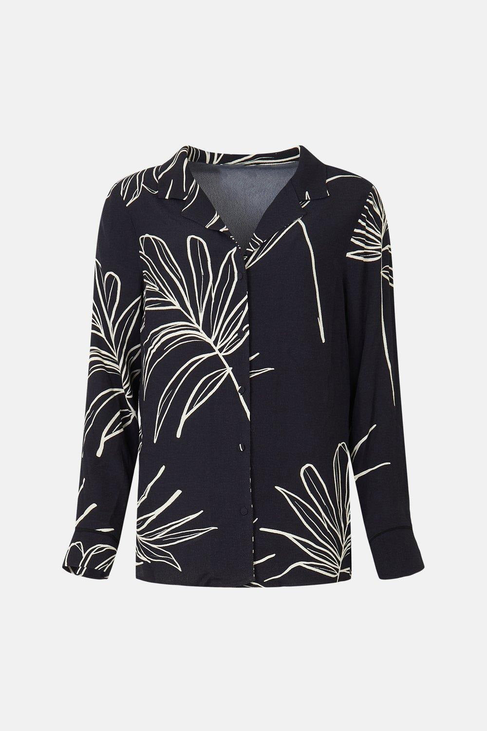 Midnight Frond Coord Set