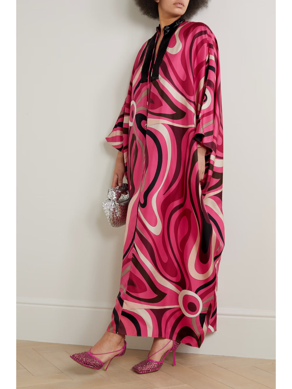 Psychedelic Rose Kaftan