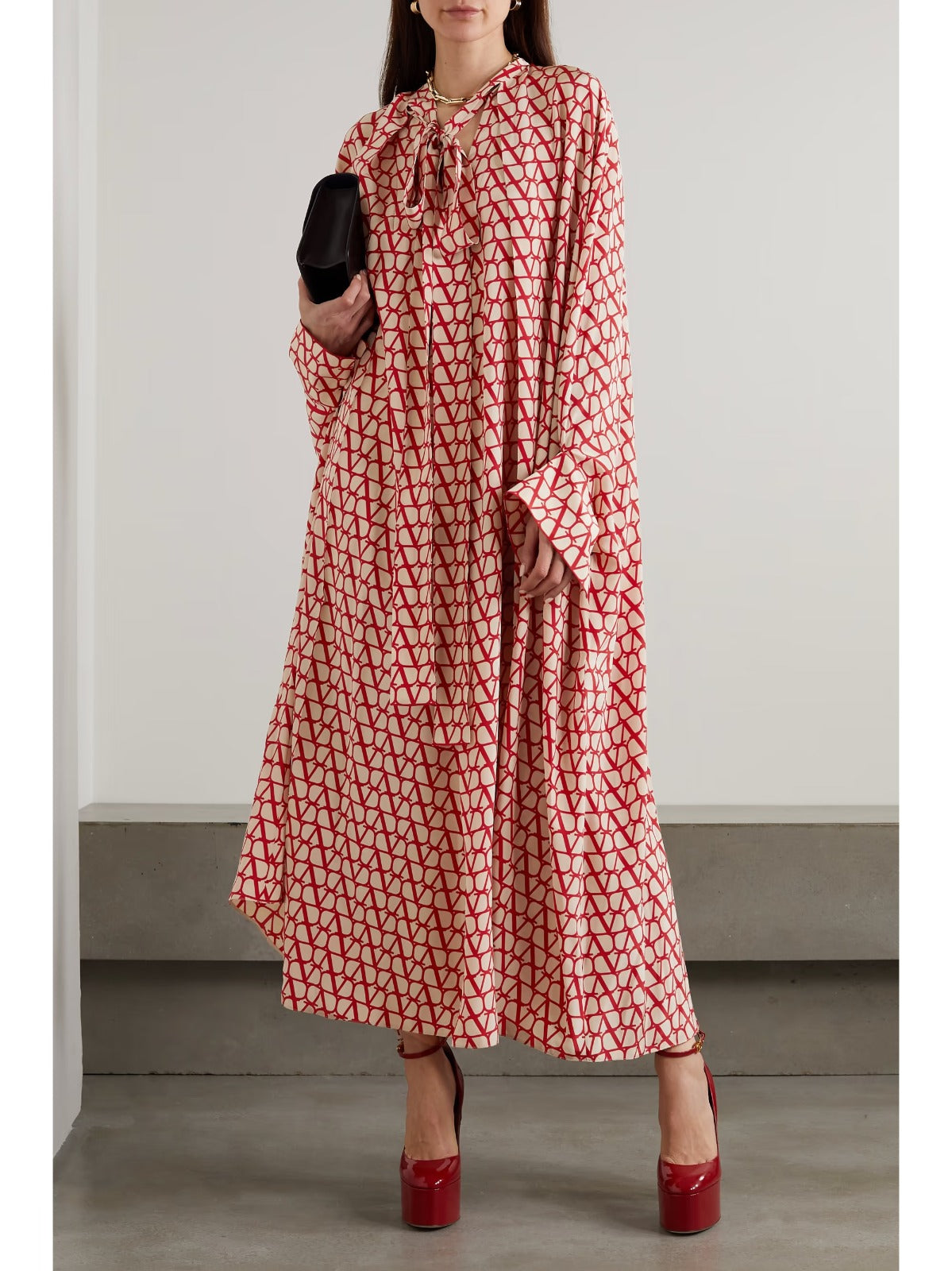 Scarlet Dreams Kaftan