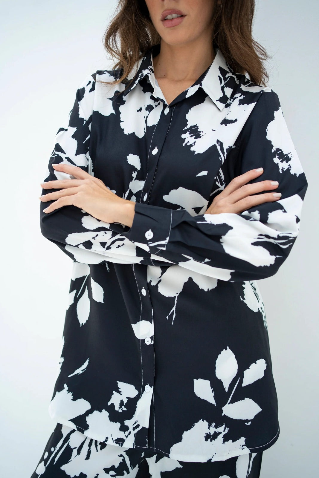 Noir Flora Coord Set